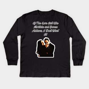 Love Like Morticia and Gomez Kids Long Sleeve T-Shirt